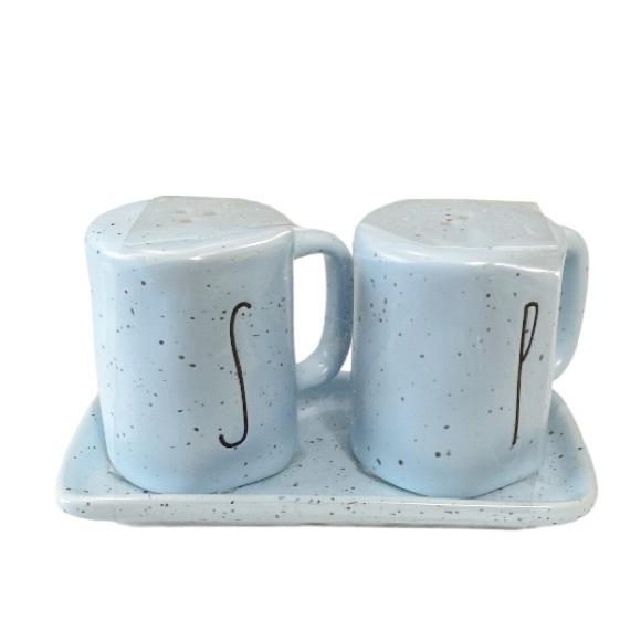 Rae Dunn Other - Rae Dunn SALT & PEPPER Shakers w/Tray